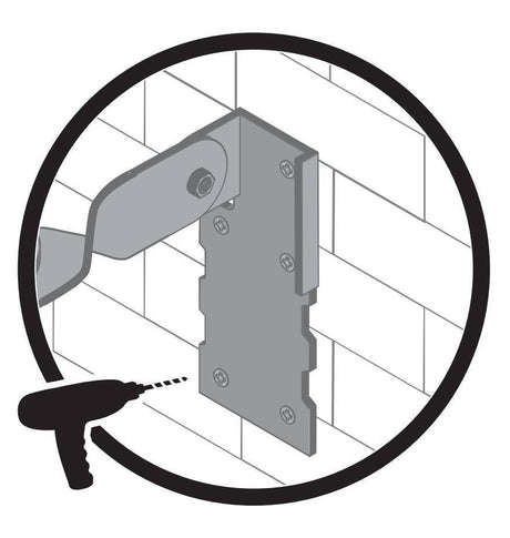 Lampa Traffic Mirror, specchio di sicurezza grandangolare 160 -  30 cm 65582