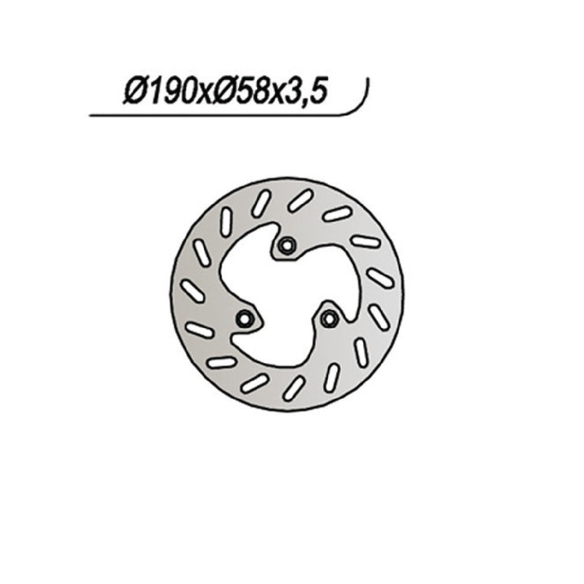 NG 007 Bremsscheibe ATALA AT 18 50 CC 98
