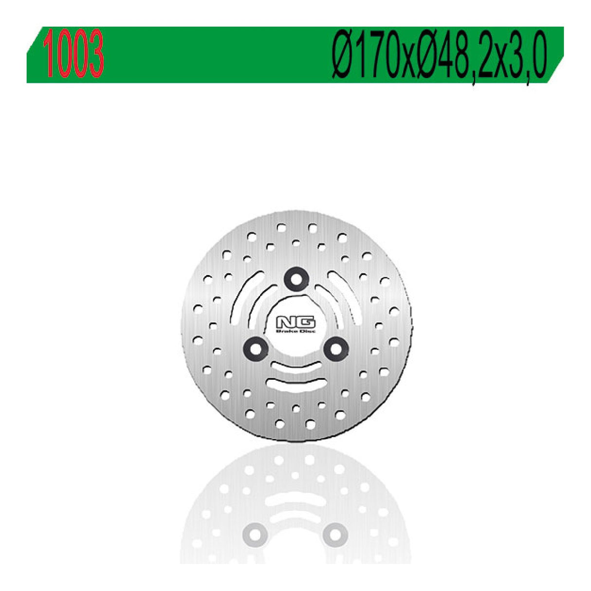 Disco de freno NG 1003 Arctic Cat DVX 400 CC 06