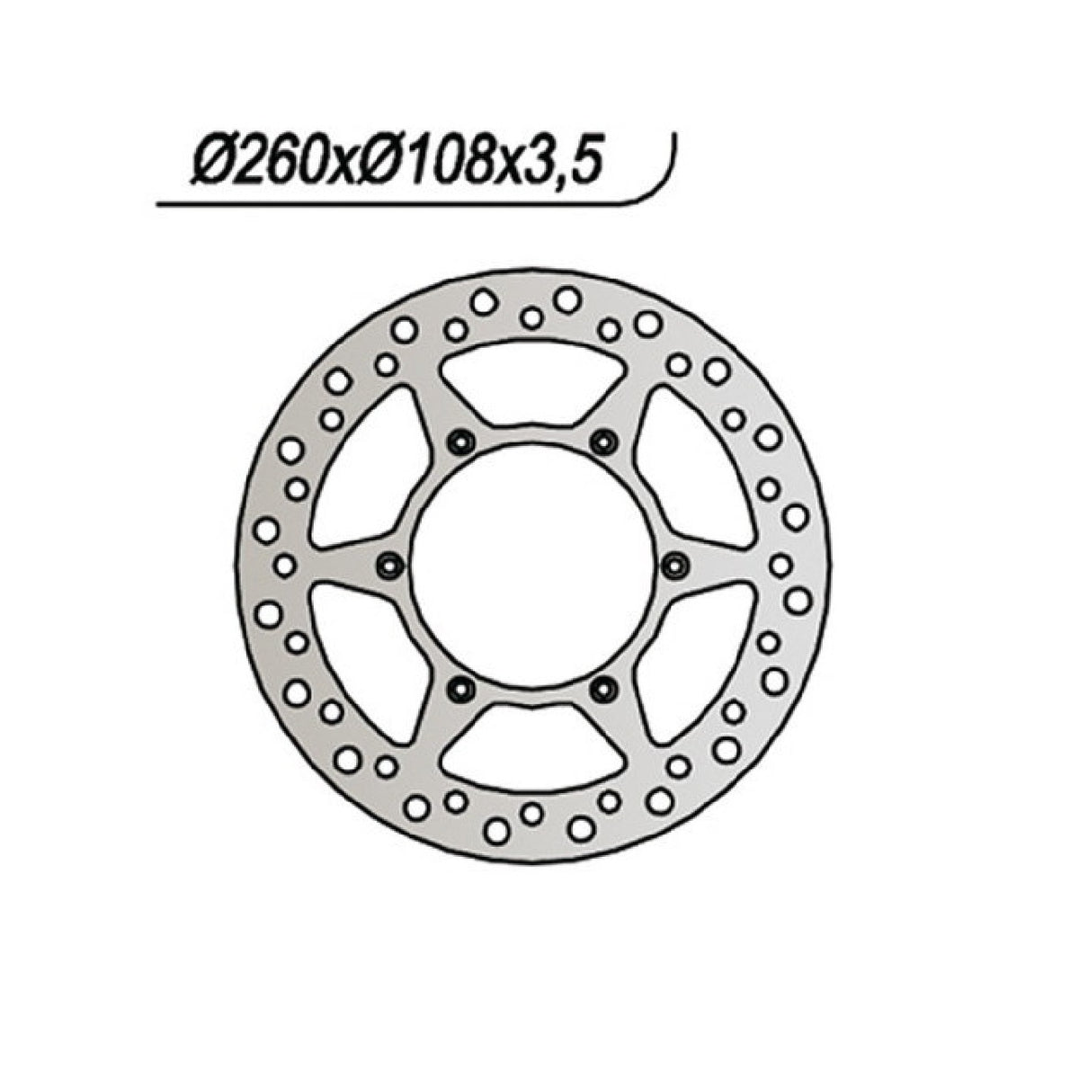 NG 338 Disco de freno ALFER VRE 125 CC 03