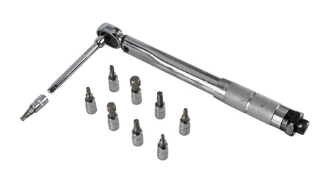 Lampa Chiave dinamometrica con cricchetto reversibile 1/4" - 5-25 Nm 65935