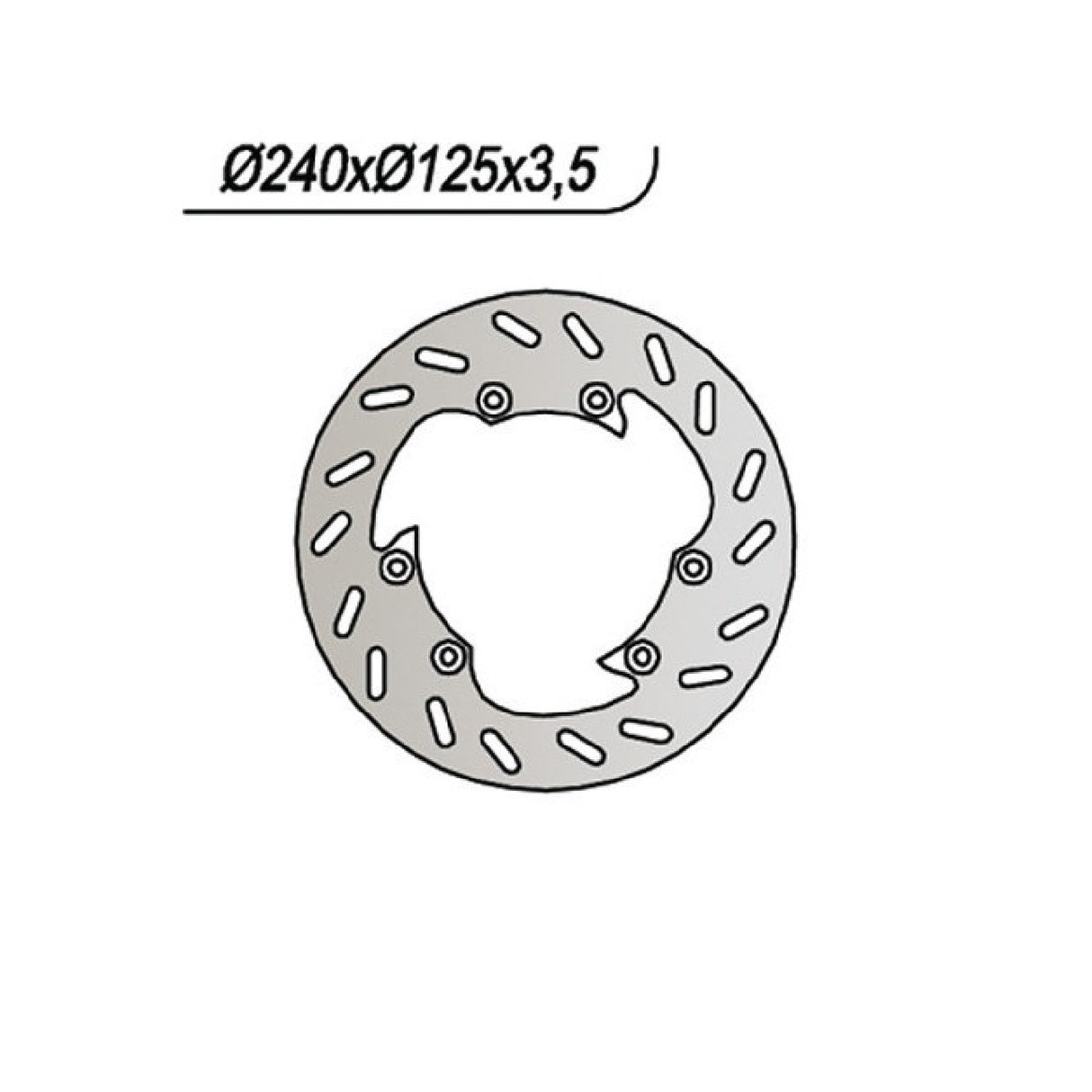 NG Bremsscheibe 659632 DERBI