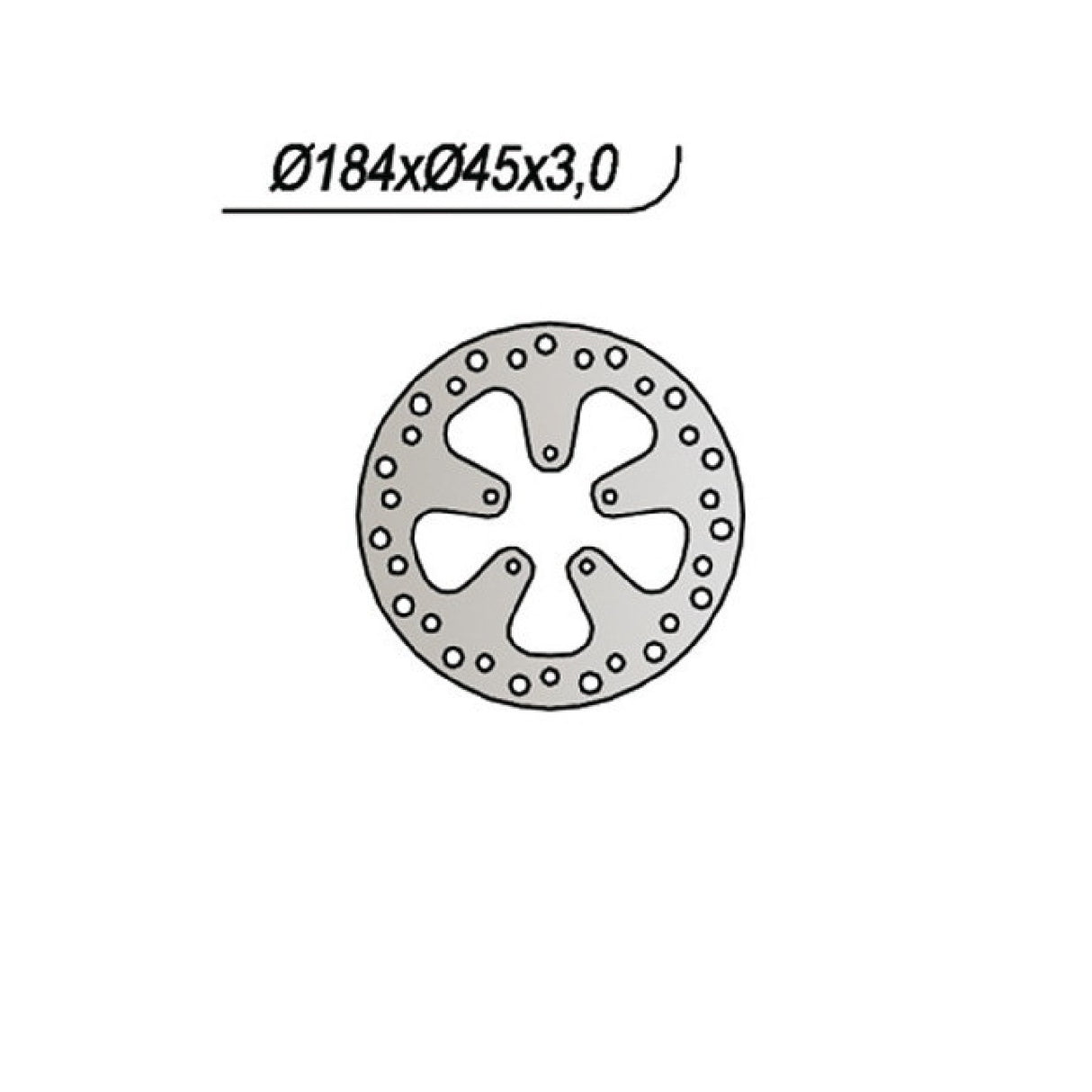 NG 704 Bremsscheibe FACTORY Phantom R12 Luft 50 cm³ 04/05
