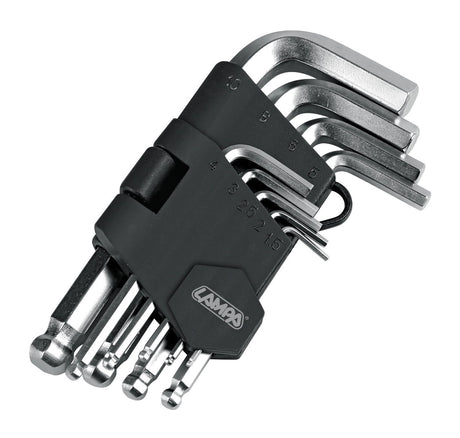 Lampa Set 9 chiavi esagonali maschio 66003
