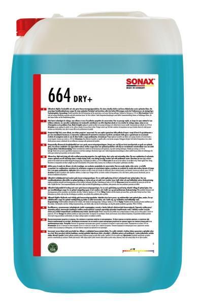 Sonax Dry+ Rompivelo Hi-Tech Senza Siliconi 25L