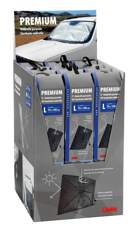Lampa Premium, ombrello parasole - Taglie assortite 66873D