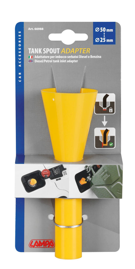 Lampa Adattatore per imbocco serbatoi Diesel o Benzina -  50>25 mm 66988