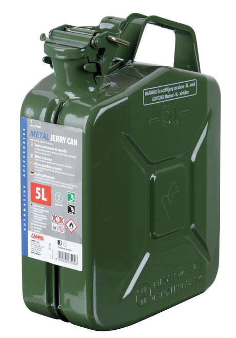 Lampa Tanica carburante tipo militare in metallo - 5 L 67002