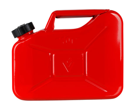 Lampa Premium, tanica carburante in metallo - 10 L - Rosso 67006
