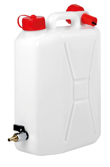 Lampa Tanica in polietilene con rubinetto in metallo - 10 L - Verticale 67013