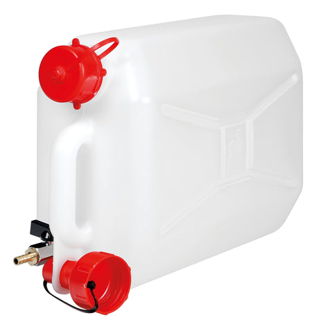 Lampa Tanica in polietilene con rubinetto in metallo - 10 L - Orizzontale 67014