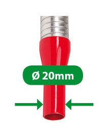 Lampa Premium, travasatore flessibile per benzina -  20 mm 67018