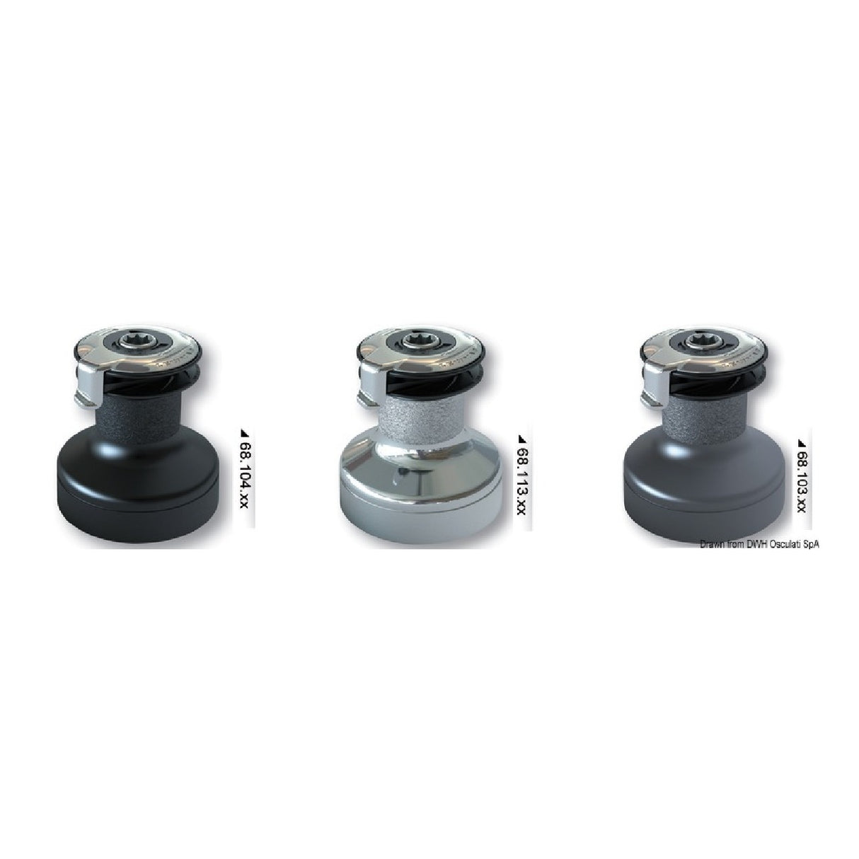 Lewmar Winch Evo Self-Tailing Gris