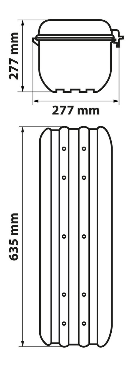 Lampa Cassetta porta estintore 68074