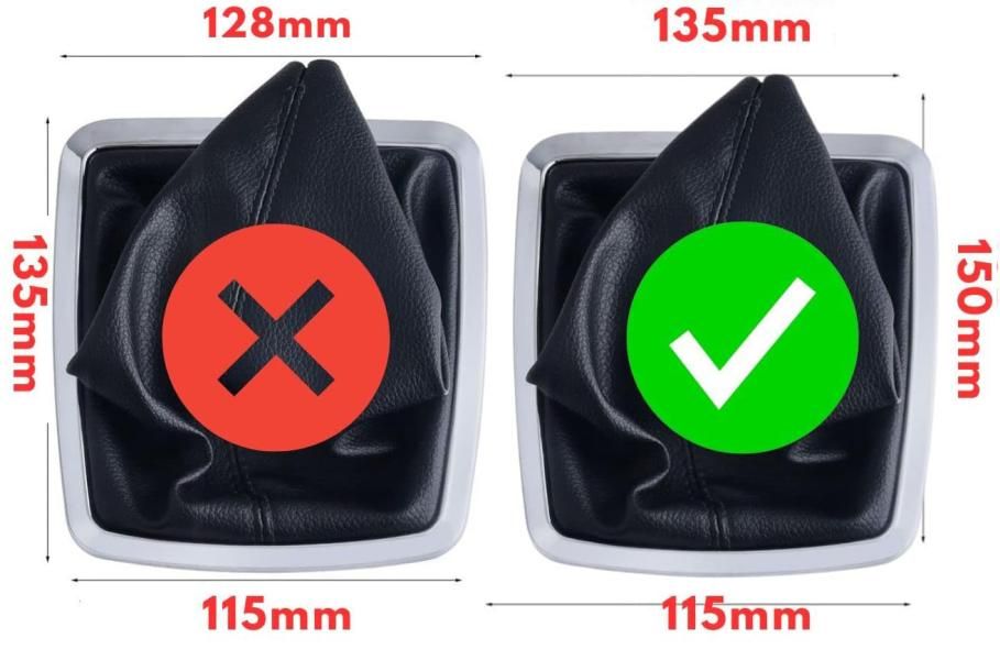 Cora Schaltsack für Ford Focus 04>11, matte Kante