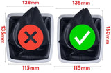 Cora Schaltsack für Ford Focus 04>11, matte Kante