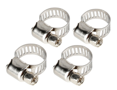 Lampa Fascette stringitubo in acciaio inox set 4 pz  8 mm diametro 8-12 mm 69930