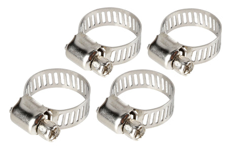 Lampa Fascette stringitubo in acciaio inox set 4 pz  8 mm diametro 13-19 mm 69931