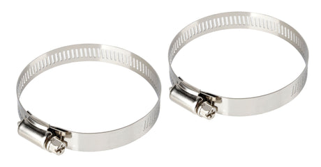 Lampa Fascette stringitubo in acciaio inox set 2 pz  12 mm diametro 52-76 mm 69936