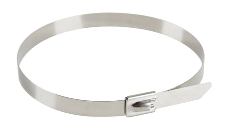 Lampa Fascette in acciaio inox, set 20 pz - 7,9x300 mm 69989