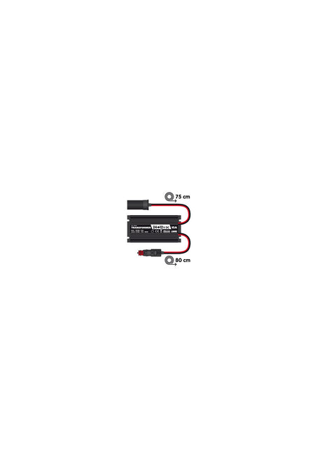 Riduttore di tensione 24V-12V 15A per camion  Lampa Transformer 70153