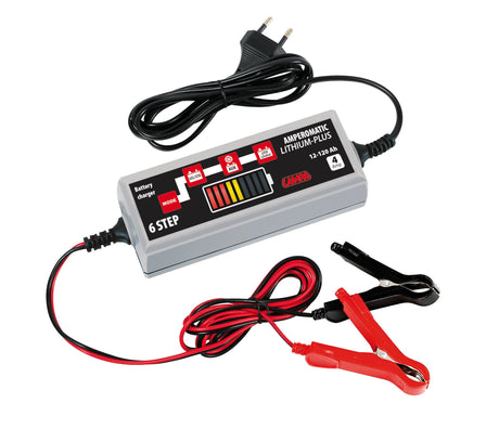 Lampa Amperomatic Lithium-Plus, caricabatteria intelligente, 12V - 3,8A 70177