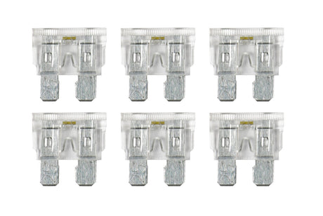 Lampa Smart Led, set 6 fusibili lamellari con spia a led, 12/32V - 25A 70186