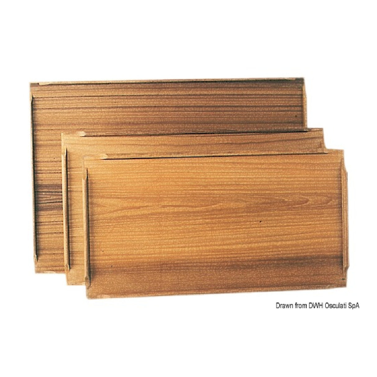 ARC Piano tavolo in vero Teak