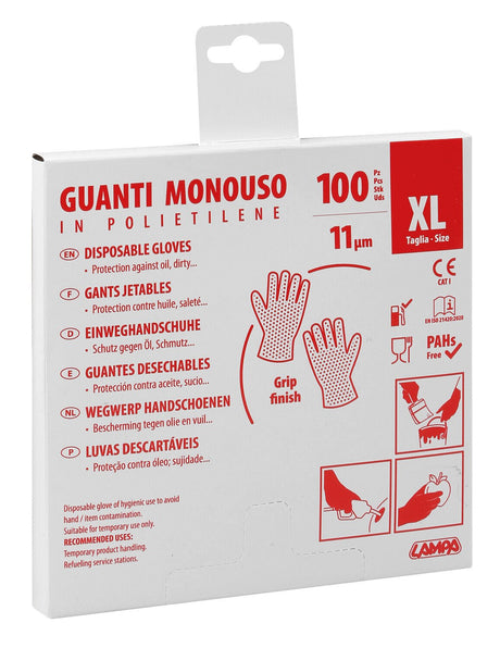 Lampa Guanti monouso - 100 pz (dispenser) 71403