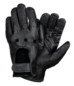 Pilot -3, guanti guida - XL - Nero