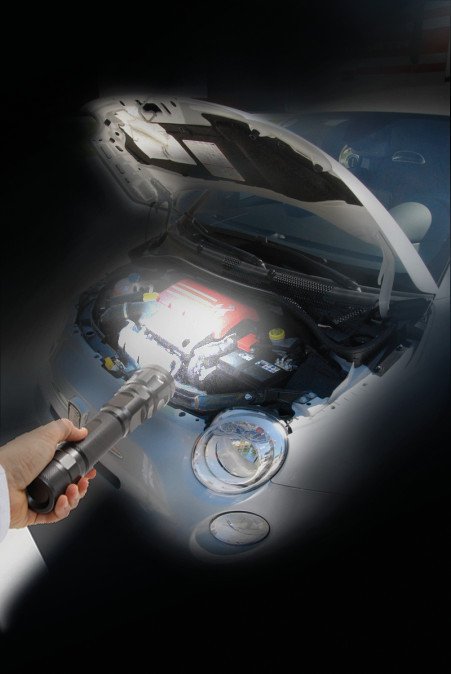 Lampa Patrol-Led, torcia a Led in alluminio - Maxi - 3W 72027