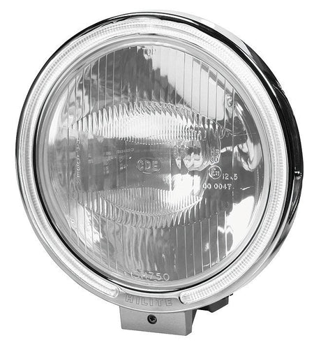 Lampa Angel-Eyes, Faro alogeno di profondità con luce di posizione a 8 Led - Bianco 72205