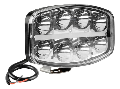 Pilot Pluton Nova faro di profondità LED con luce di posizione 10/30V 245x140 mm