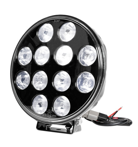 Lampa Orion, proiettore supplementare a 12 Led - 9/36V -  215 mm - Nero 72247