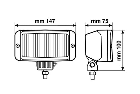 Lampa Prox, faro profonditá - Bianco 72348