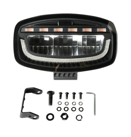 Pilot Glare Oval-Pro, faro supplementare multifunzione - 12/24V