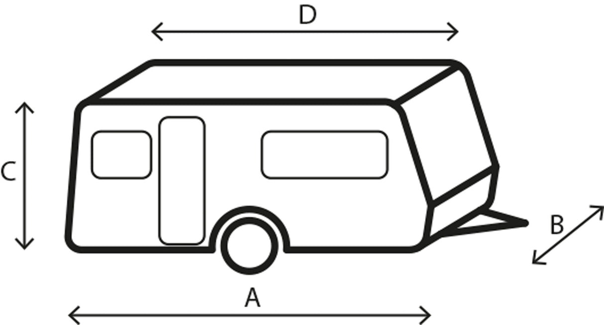 Funda de caravana Brunner Cover 6M 700-750 cm