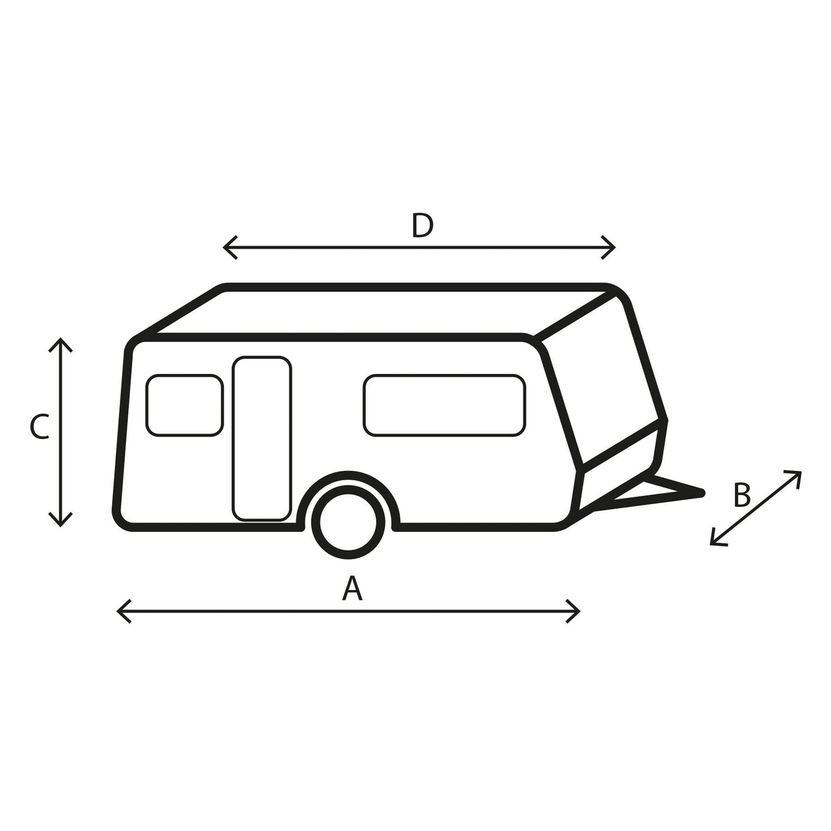 Telo Copricaravan Brunner Cover Design 12M 700-750 cm