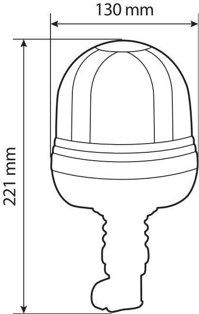 Lampa RL-10, luce di segnalazione a Led, 9/32V 72898