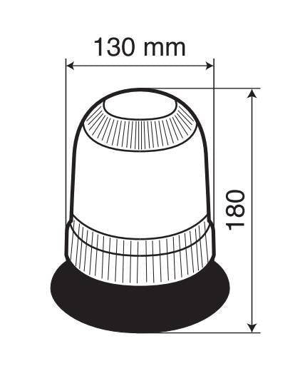Lampa RH-5, luce di segnalazione alogena, 24V 72949