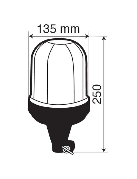 Lampa RL-2, luce di segnalazione a Led, 12/24V 73006