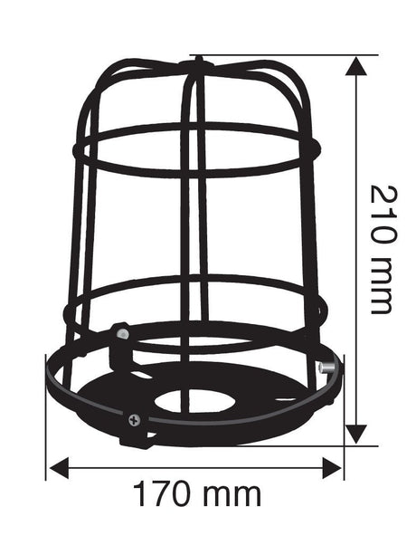 Lampa Griglia di protezione per luce di segnalazione 73019