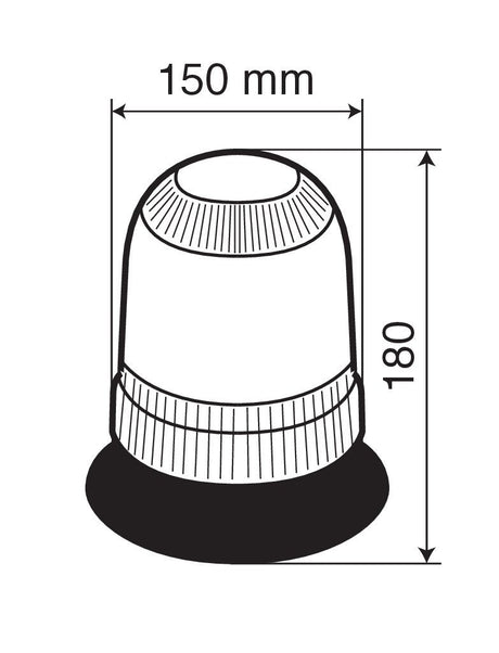 Lampa Luce di segnalazione alogena 12V 73024