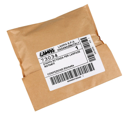 Lampa Staffa rotonda per lampade rotanti -  145 mm 73034
