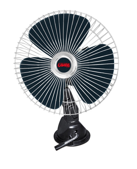 Ventilatore 24V per camion  8" cromato con ventosa  Lampa Chrome-Fan 73108