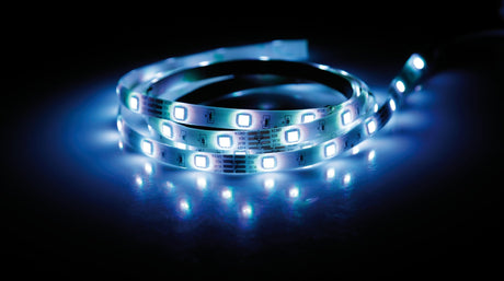 Lampa Striscia adesiva a Led RGB, 12/24V - 200 cm 73627