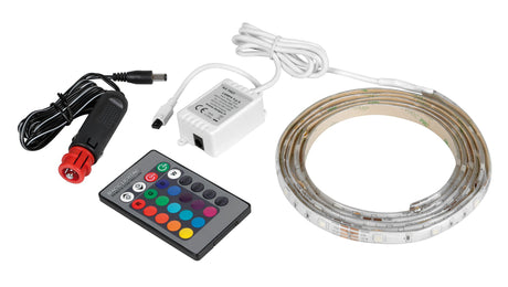 Lampa Striscia adesiva a Led RGB, 12/24V - 200 cm 73627
