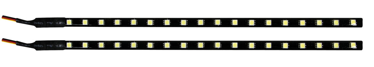 Pilot Ultra-Strips, 12V - 18 Led - 2x30 cm - Bianco