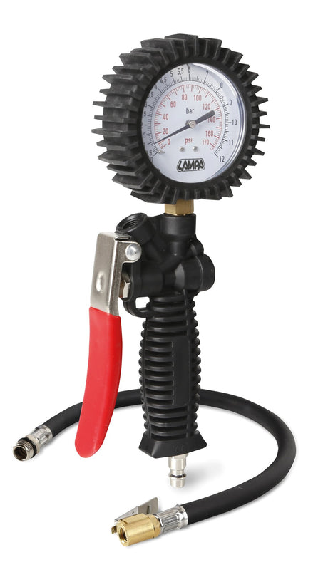 Lampa Gonfia pneumatici con manometro 270 di precisione - max 12 bar / 170 psi 74018