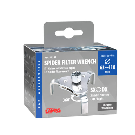 Lampa Chiave svita filtro a ragno, autoregolabile -  63-110 mm 74157